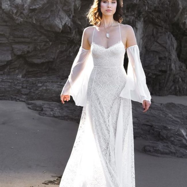 Vestido de noiva moda praia 15