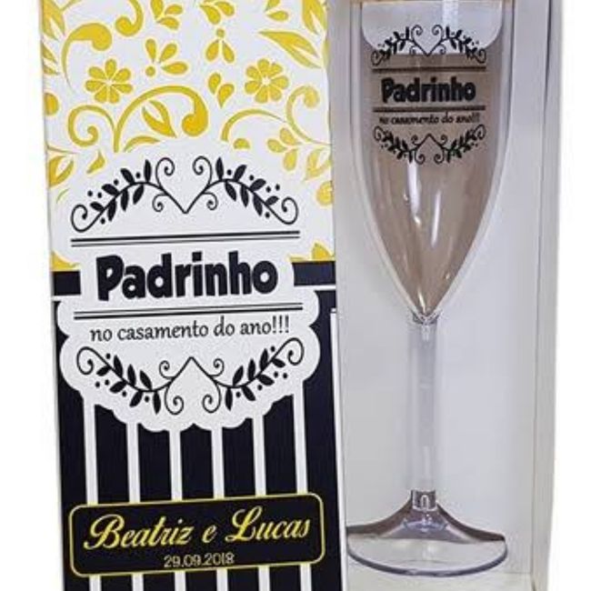 Lembrancinha padrinhos 2