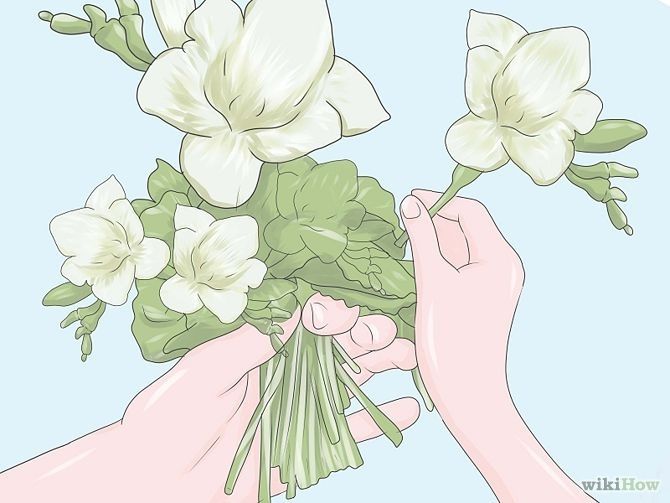 Bouquet de noivas - Passo 6