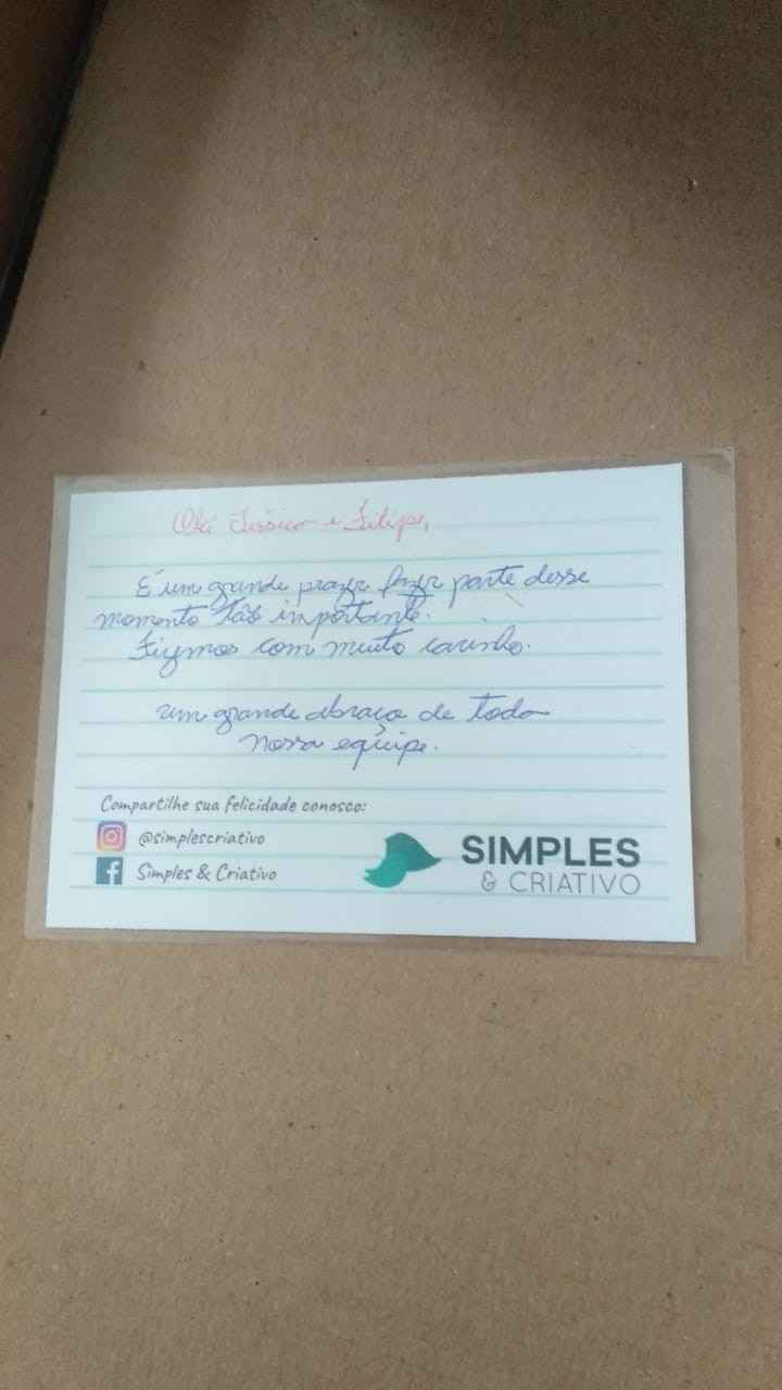 recadinho dos fornecedores