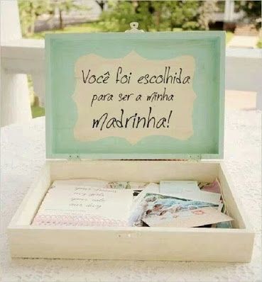 Convites para os padrinhos! - 2