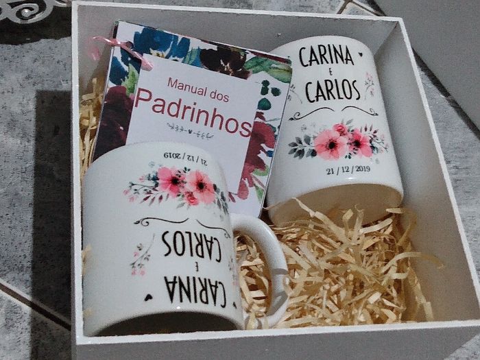 caixa dos padrinhos ficaram Prontas, vem ver 🤩 - 4