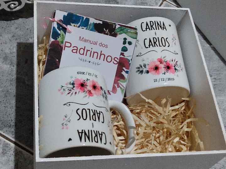caixa dos padrinhos ficaram Prontas, vem ver 🤩 - 4