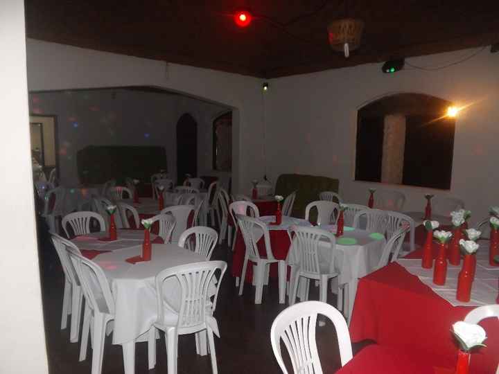enfeite nas mesas