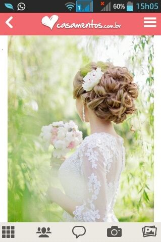 Qual penteado usar com esse vestido? - 1