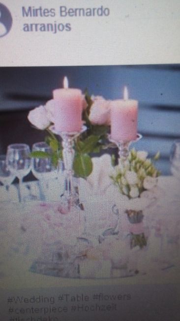 As velas irei fazer.