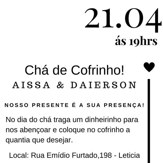 O convite