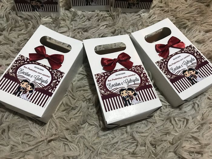 Lembrancinha Padrinhos - 3