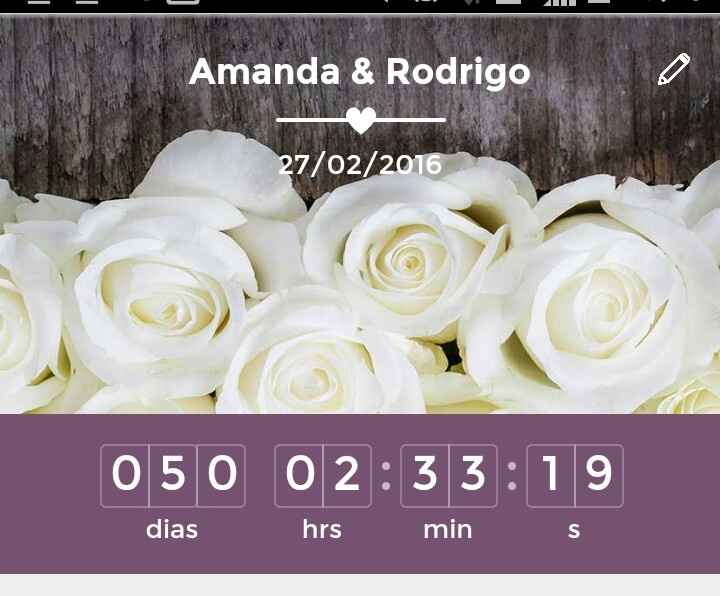 Faltam apenas 50 dias! #pirando - 1