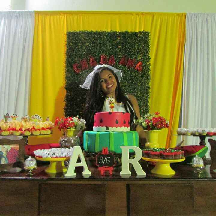 Meu chá de panela da magali 🍉 - 1