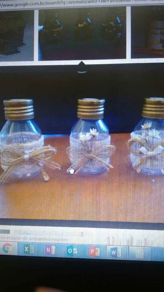  Aromatizador de ar como lembrança de casamento - 1