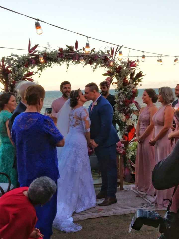 Pré-weddings na comu - Foto de beijo - 1