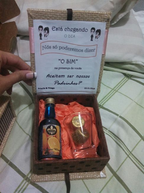 Convites para padrinhos - 3