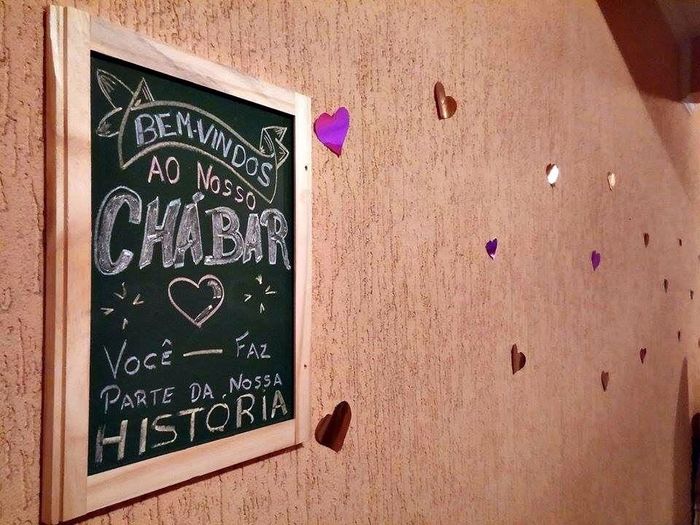 Meu chá bar. :) - 2
