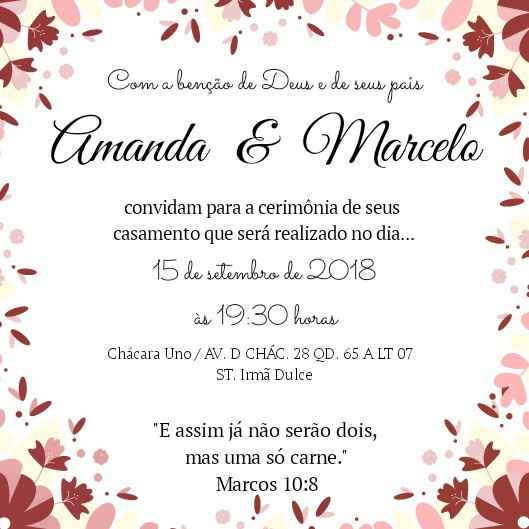 Arte do Convite.. duvida - 1