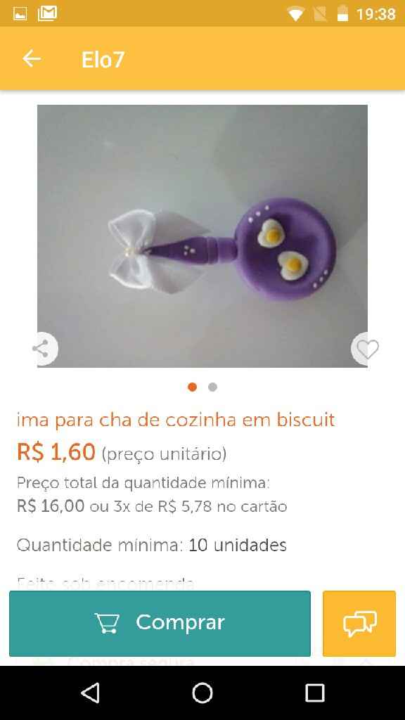 Chá/lembrancinhas - 3