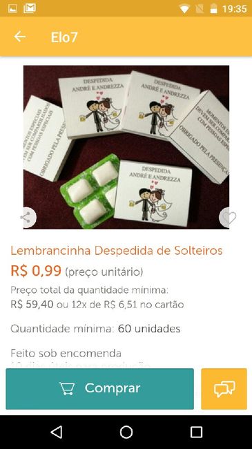 Chá/lembrancinhas - 5
