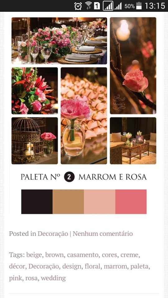 Minha paleta de cores.... #vemver - 1