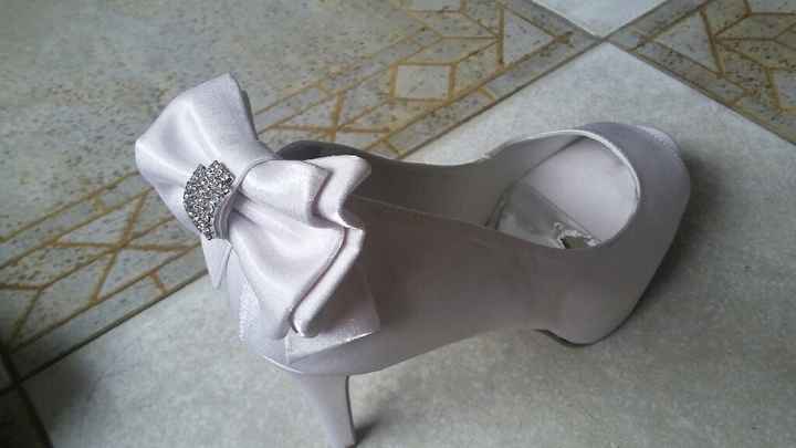 Meu sapato e buquê... #vemver - 2