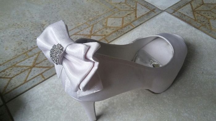 Meu sapato e buquê... #vemver - 2