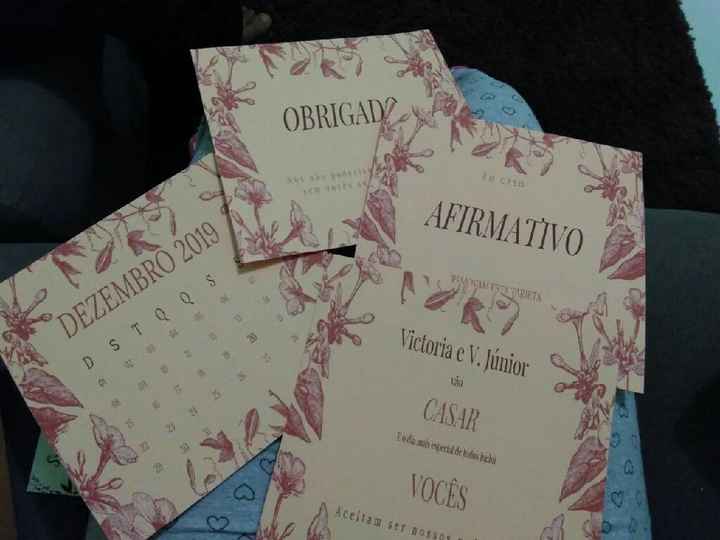Convite dos padrinhos - 2