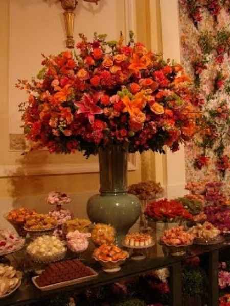 laranja e rosa