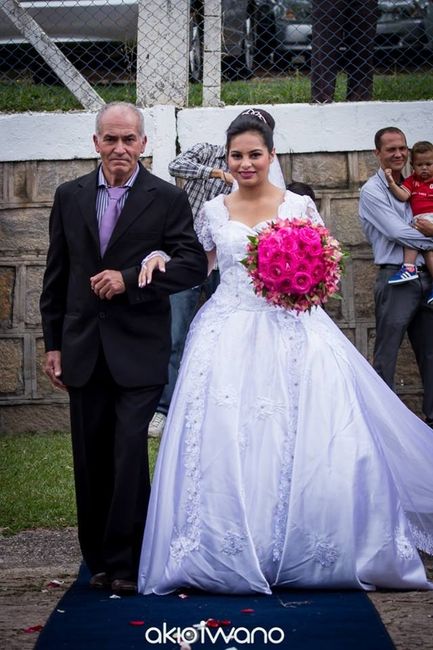 Noiva e Pai