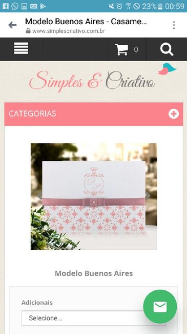 Convite de casamento - 1