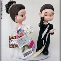 O meu será assim noivinha, só vou mudar a cor da minha pele e meu cabelo, mas será igualzinho a esse