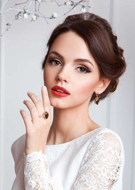 make ( amo batom vermelho e rosa)