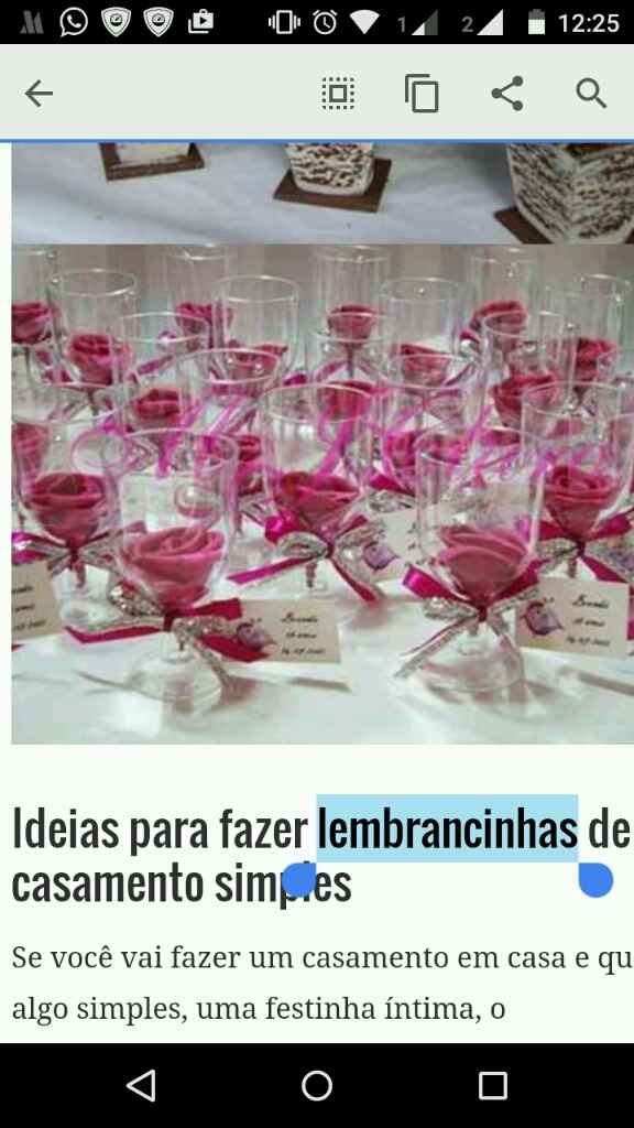 Lembrancinhas - 1