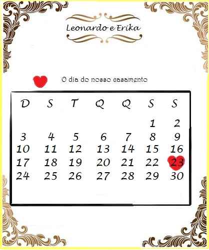 Calendário 
