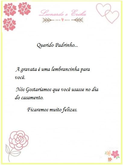Querido Padrinho
