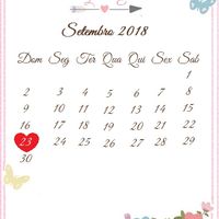 E para ambos. O calendário !