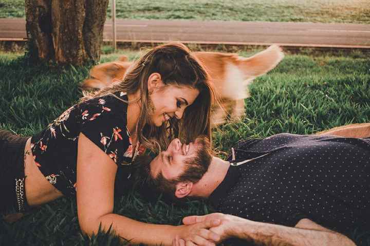 Compartilhe o seu pré-wedding - a foto mais divertida/criativa - 1