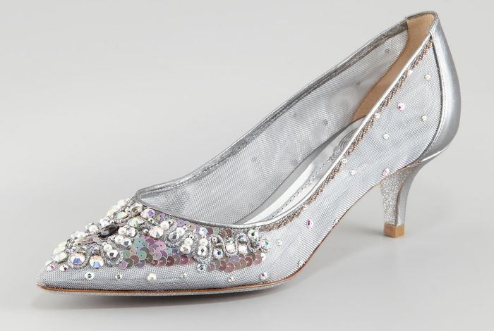 Kitten Heel silver - Cinderela