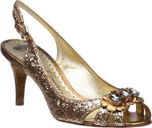 Kitten Heel gold - luxo!