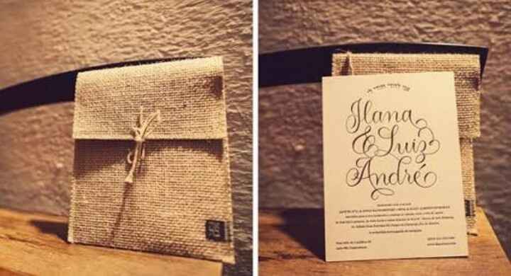 Convite de casamento - 1