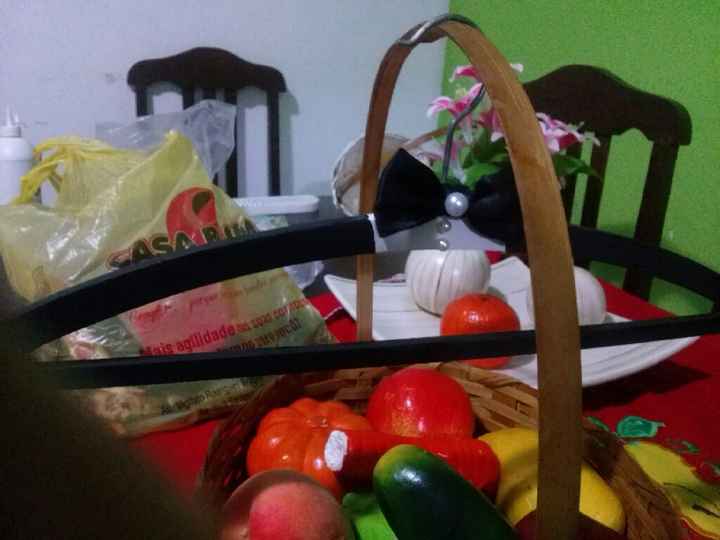 O que você fez de diy para seu casamento? - 5