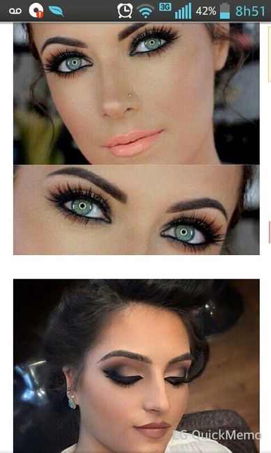 Meu make + penteado em 3 imagens - Compartilhe aqui! - 2