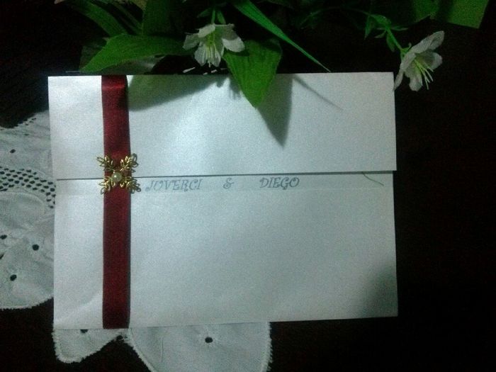 Meu convite de casamento - 1