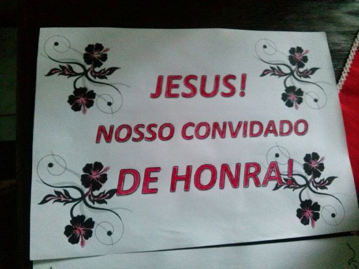 Placa casamento - 1