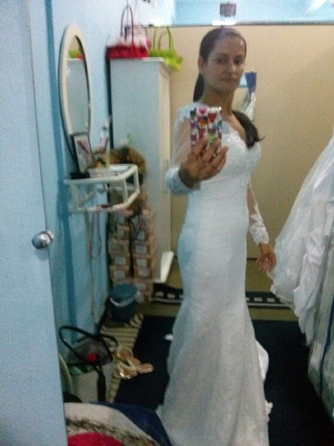 Ultima prova do vestido - 2
