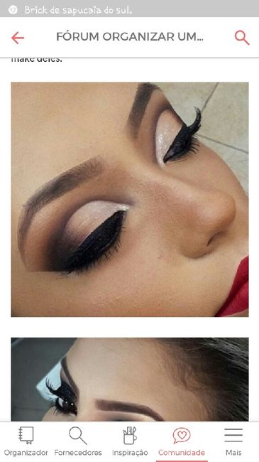 Inspiração de make - qual é a sua? - 1