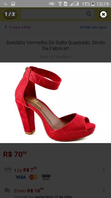 Combinação de vestido e sapato.......... - 6