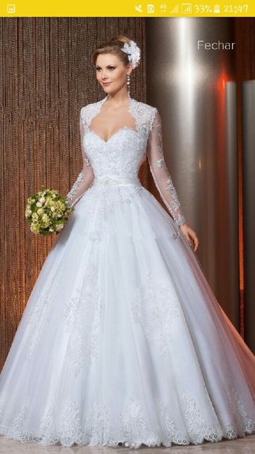 Indo atrás do vestido ? - 1