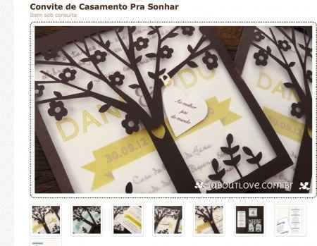 Convite diferente e fofo