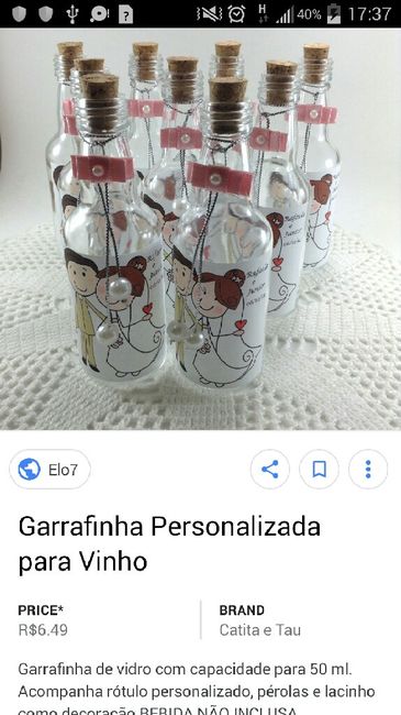 Lembrancinha dos convidados 💕 - 1