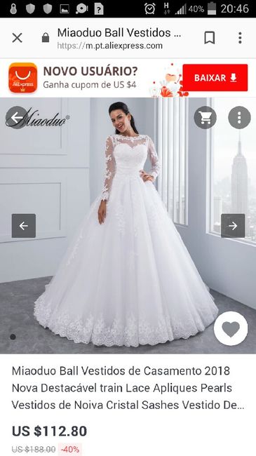 Vestido de noiva - 1