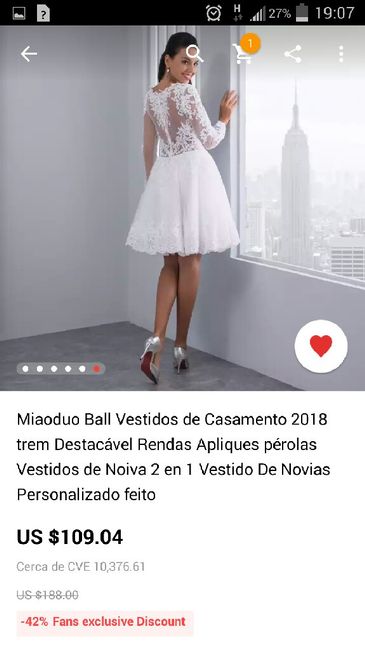 Vestido de presente da esposa do padrinho..# será? ??? vem ver - 1